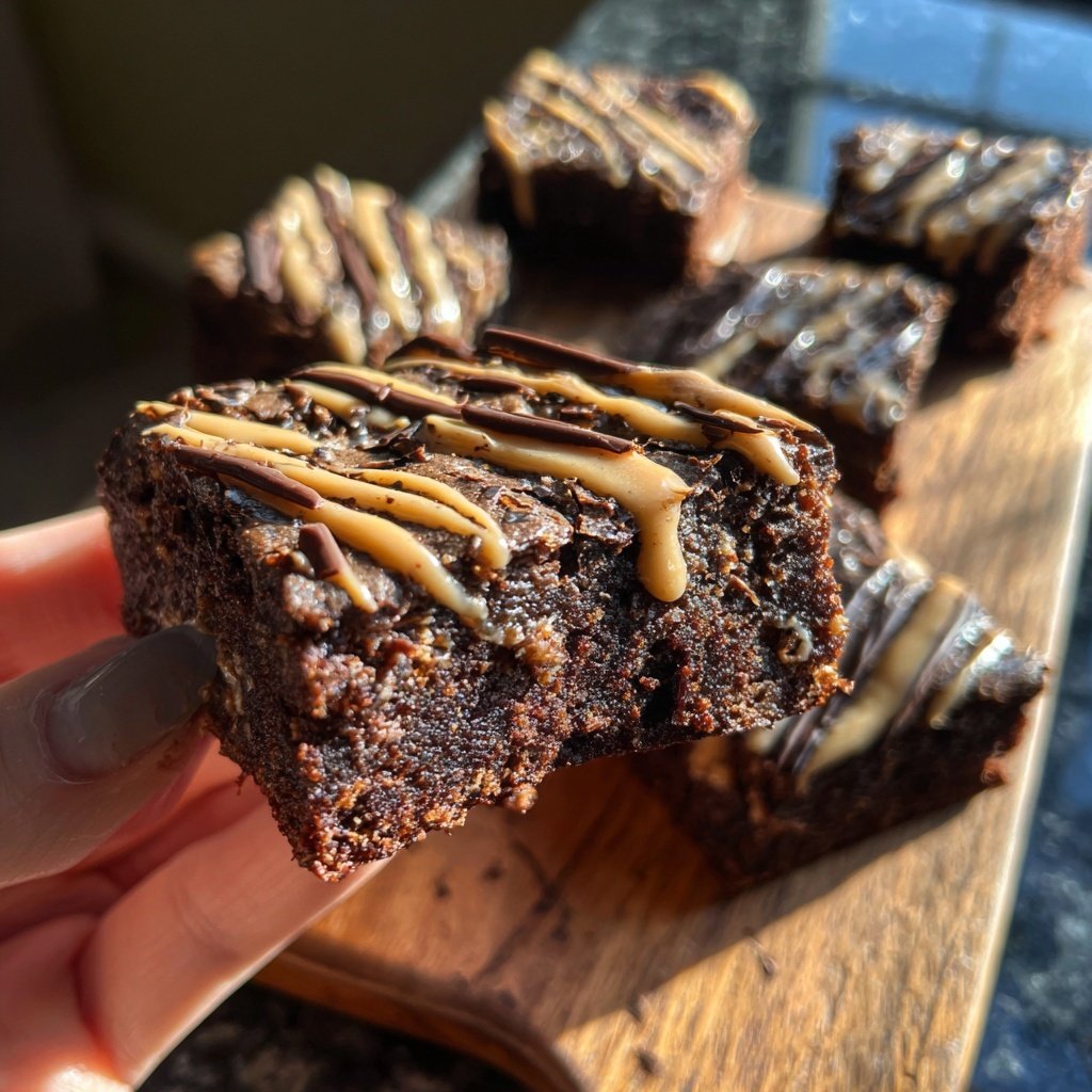 Chocolate Tahini Brownies