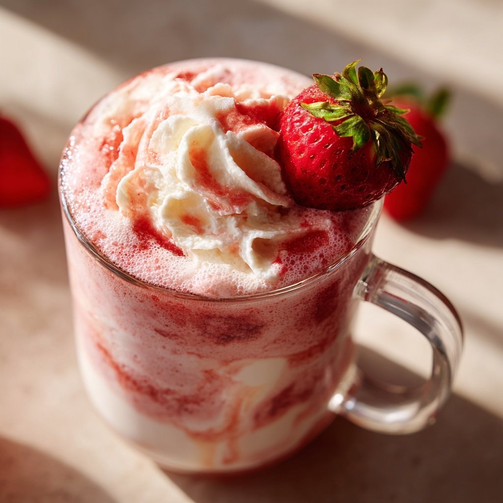 Fresh Strawberry Milk