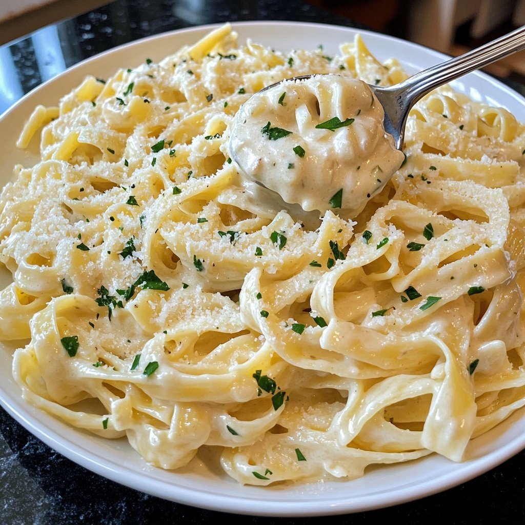 One-Pot Creamy Garlic Pasta