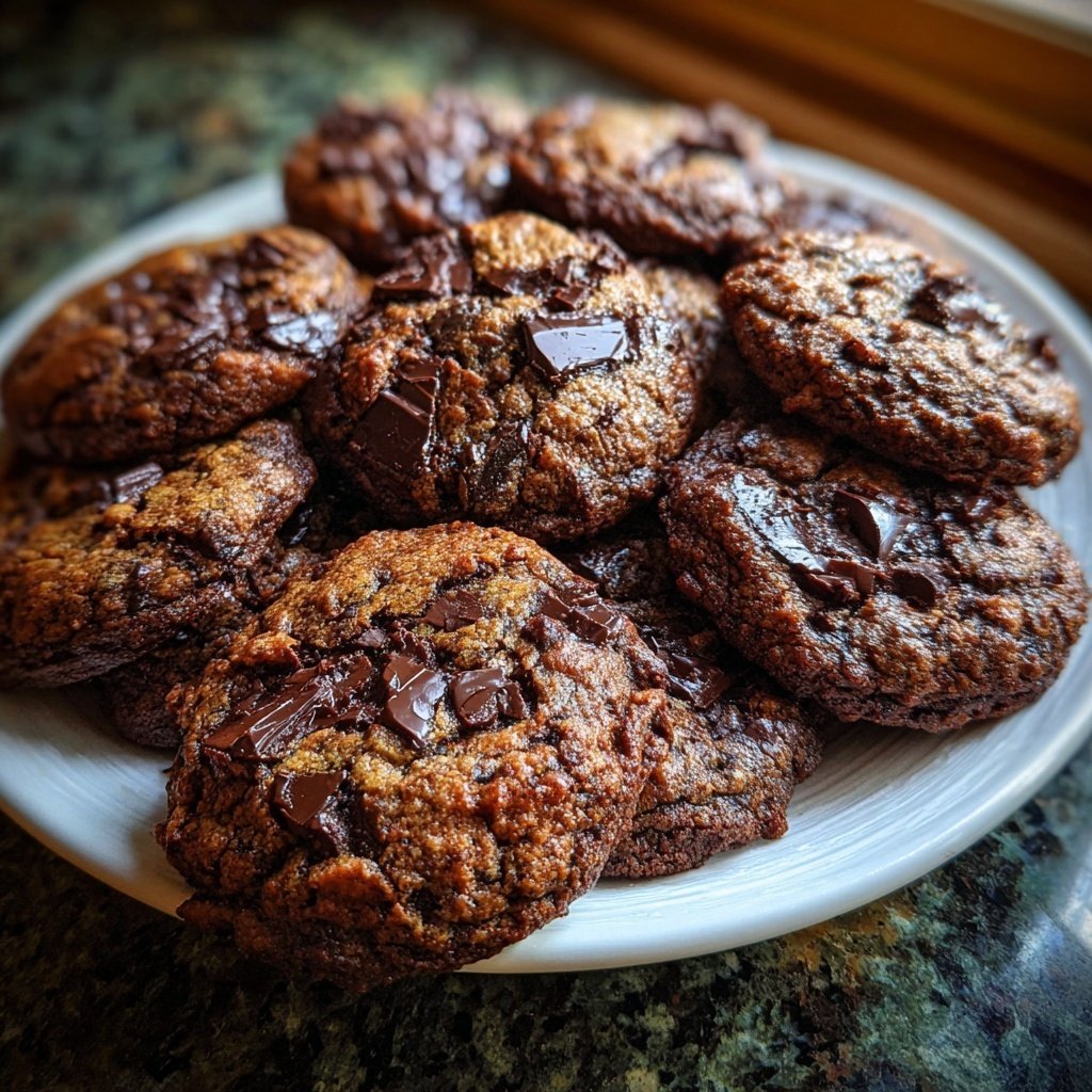 Brownie Mix Chocolate Chunk Cookies
