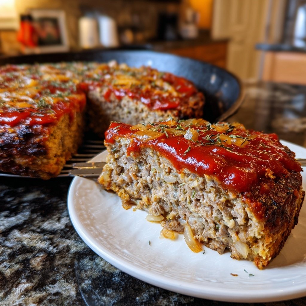 Classic Comfort Food Beef Meatloaf