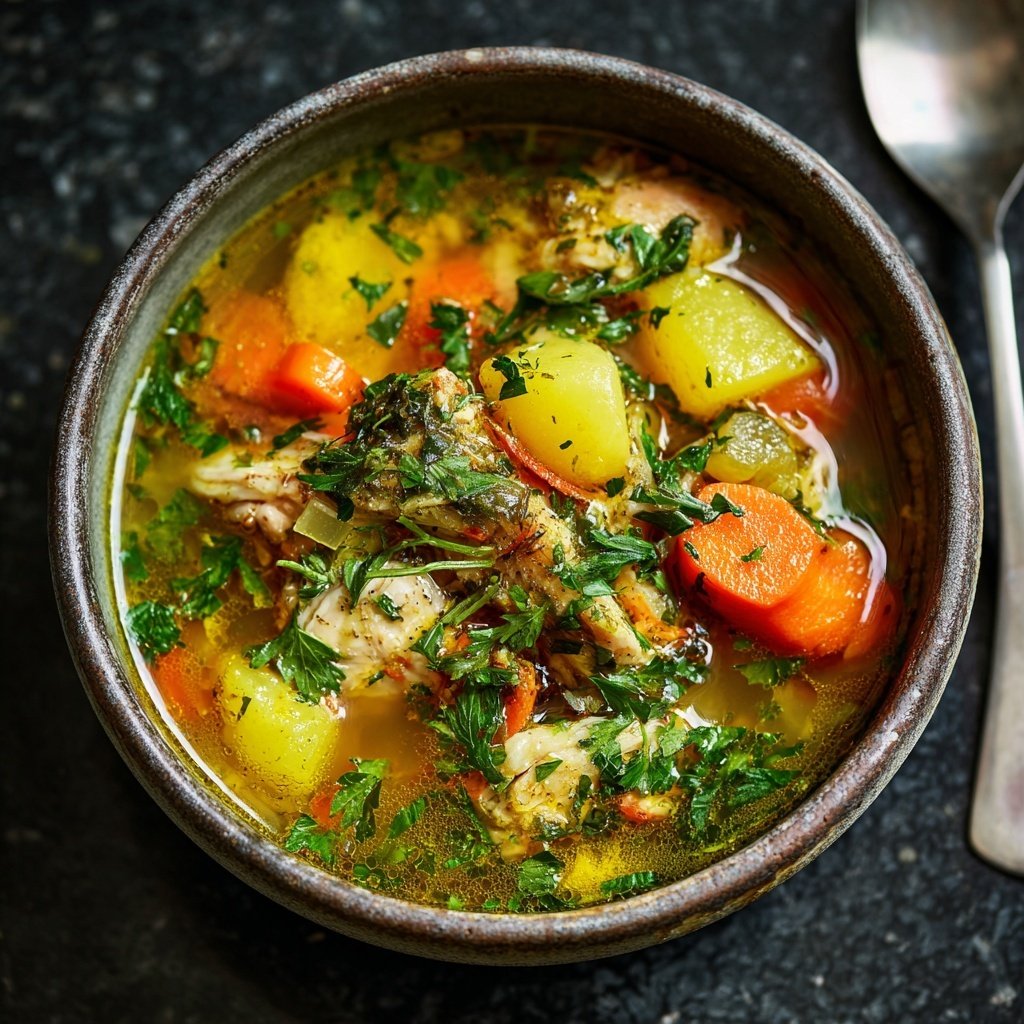 Healthy Chicken Vegetable Soup