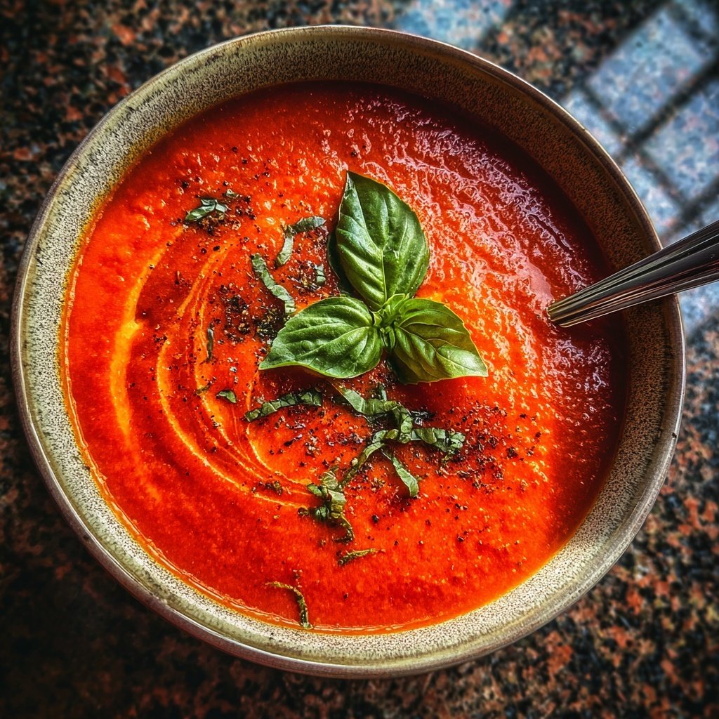 Creamy Tomato Basil Soup