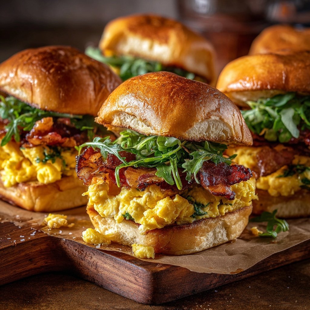 Spring Brunch Breakfast Sliders